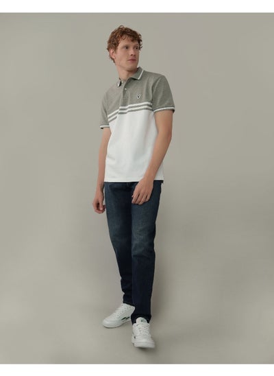 Buy AE Striped Polo Shirt in Egypt