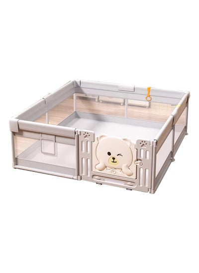 Buy Baby Playpen for Babies and Toddlers Baby Bassinets Bedside Sleeper 150*180*65CM in UAE