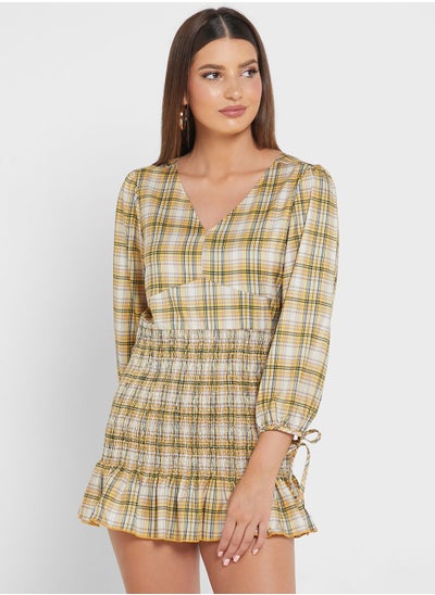 Buy Checked Summer Dress in Saudi Arabia