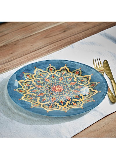 Buy Treasure Round Platter 27.5x27.5 cm in UAE