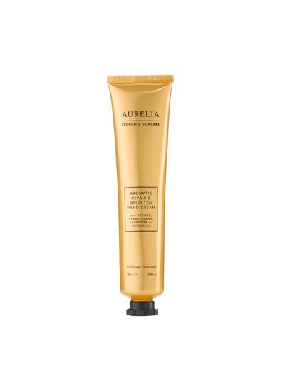 اشتري Aurelia London Aromatic Repair and Brighten Hand Cream 2.6 oz في الامارات