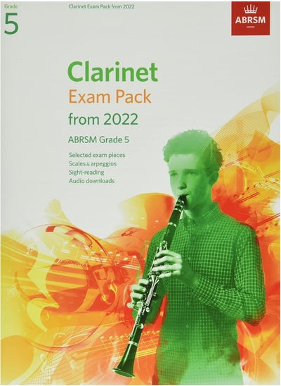 Buy Clarinet Exam Pack from 2022, ABRSM Grade 5: Selected from the syllabus from 2022. Score & Part, Audio Downloads, Scales & Sight-Reading in UAE