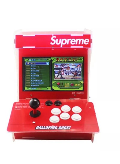 Buy 8000 Classic games in 1 Arcade Game Console Classic Retro Upright Game Machine for 2-4 Player Desktop Arcade Machine 1280PX720 HD Resolution Monitor PSP 3D Games - Red in UAE