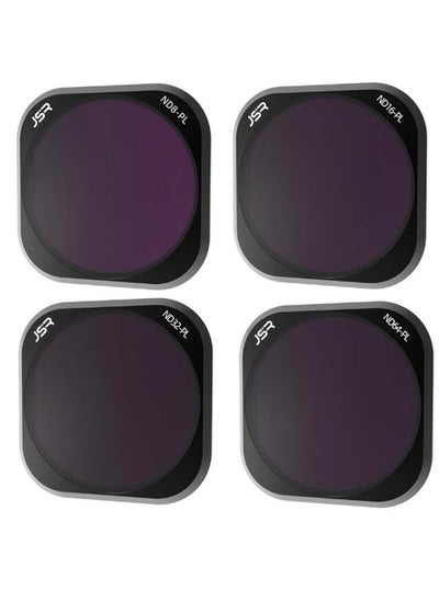 Buy Lens Filters for Insta 360 Ace Pro, Waterproof Lens Protection Filter Set, Polarizing Neutral Density HD Filter Lens Protective Protector Cover for Insta 360 Ace Pro (ND8PL+ND16PL+ND32PL+ND64PL) in Saudi Arabia