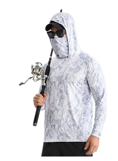 Professional Breathable Quick Dry Fishing Hoodie Anti-UV Sunscreen