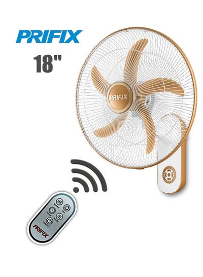 Buy Prifix Hawaii wall fan with remote model WFH-181 in Egypt