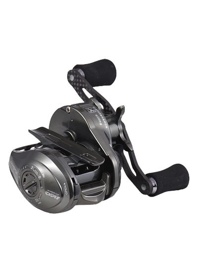 اشتري Bait Casting Reel Ultra-light Carbon Drop Wheel 5+1 High-speed 8.1:1 Gear 6kg Fishing Reel في الامارات