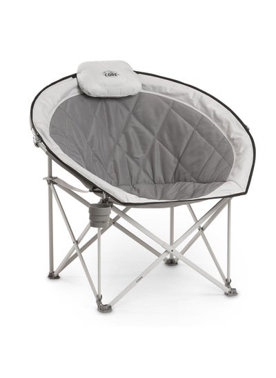 Buy Core Equipment Oversized Padded Round Chair in UAE