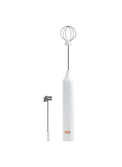 Buy Rechargeable Wireless Portable Electric Milk Frother in Saudi Arabia