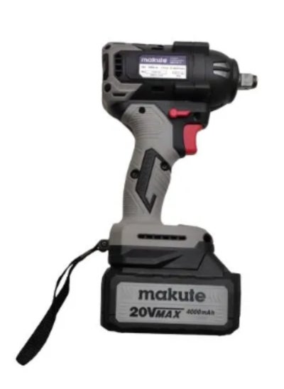 Buy 20V Cordless Impact Wrench with 2600rpm 500n.m Maximum Torque 1/2 inch Square Drive Brushless Motor for Automotive Work Construction and Other Tasks (CW003-BL) in UAE