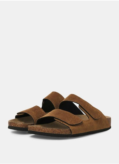 Buy Open Toe Double Strap Sandals in Saudi Arabia