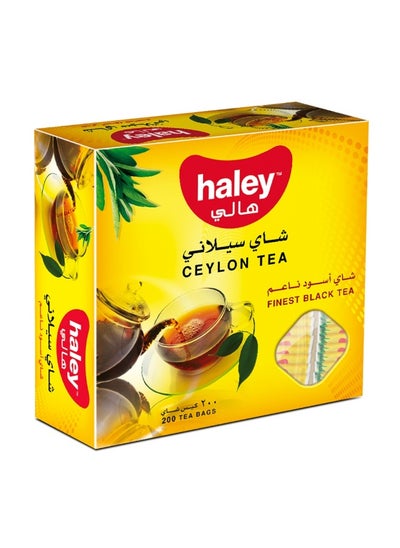 Buy Haley Ceylon Finest Black Tea, 200 Tea Bags in Saudi Arabia