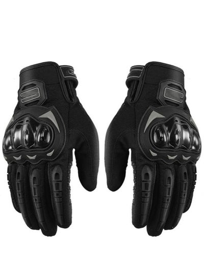 Buy Oasisgalore Touch Screen Motorcycle Gloves Full Finger Gloves Hard Knuckle Motorbike Gloves for Men Women Riding in Saudi Arabia