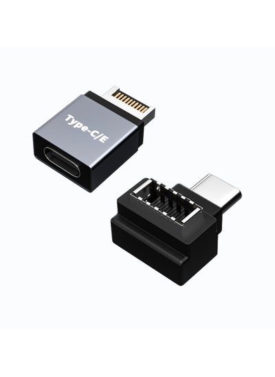 اشتري SYOSI 2Pcs USB 3.1 Type-E to Type-C Extension Adapter, Type-E Male Port to Type-C Female Port & Type-E Female Port to Type-C Male Port (10 Gbit/s) في السعودية