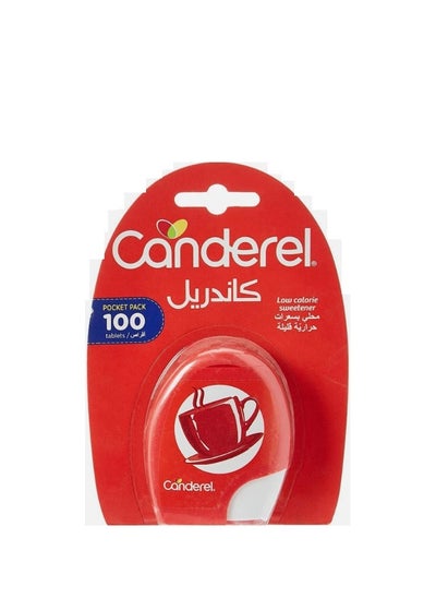 Buy Canderel Original Low Calories Sweetener Dispenser - 100 Tablets in Saudi Arabia