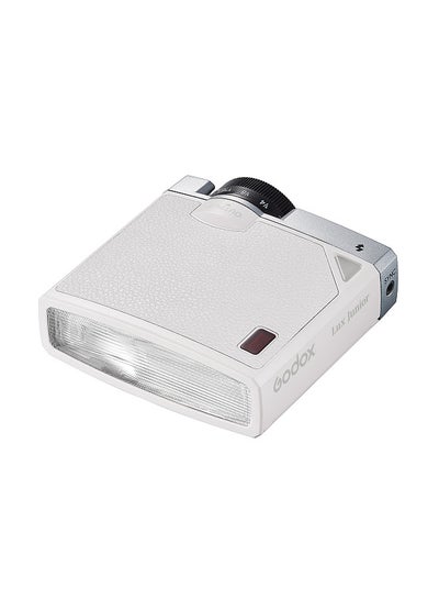اشتري Lux Junior Retro Camera Flash GN12 6000K Color Temperature Auto & Manual Modes 1/1-1/64 Flash Power 28mm Focal Length Replacement في السعودية