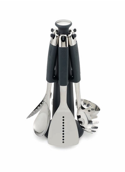 Buy Joseph Joseph  Utensil Elevate  Carousel  Set  6 Pieces- Stainless Steel in Saudi Arabia