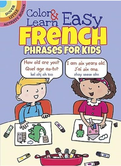 Buy Color and Learn Easy French Phrases for Kids in UAE