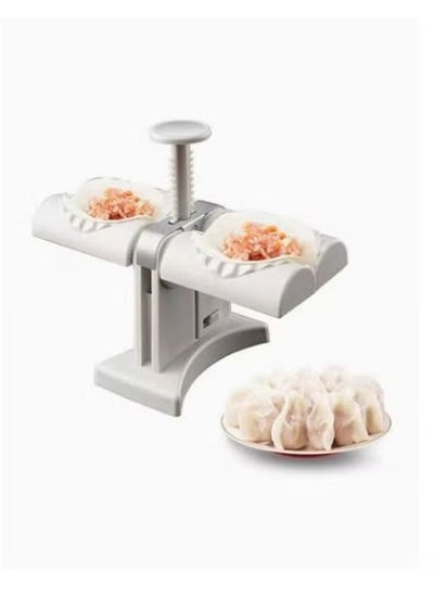 Buy Dumpling Maker Double-Headed Household Automatic Dumpling Maker Mold And Bread Pan in Saudi Arabia