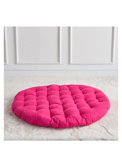 Buy Round Floor Cushion - 100 cm in Saudi Arabia