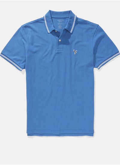 Buy AE Slim Fit Pique Polo Shirt in Saudi Arabia