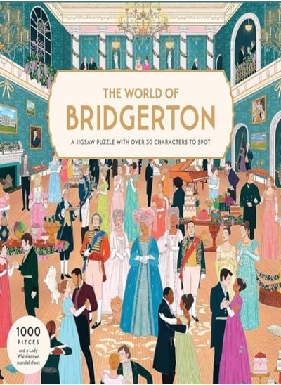 Buy The World Of Bridgerton A 1000Piece Jigsaw Puzzle With Over 30 Characters To Spot by Thapp, Manjit - Thapp, Manjit Paperback in UAE