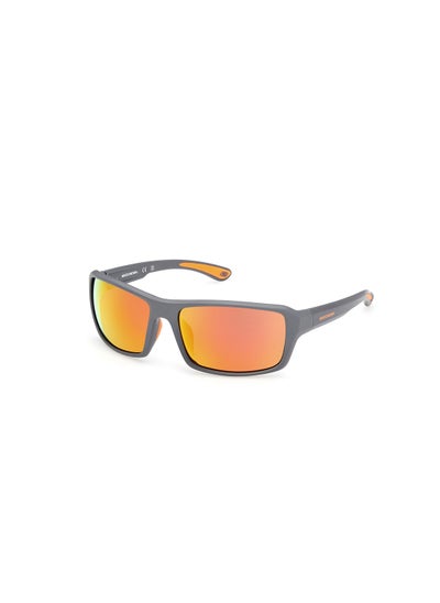 Buy Unisex UV Protection Rectangular Sunglasses - SE628920U61 - Lens Size: 61 Mm in UAE