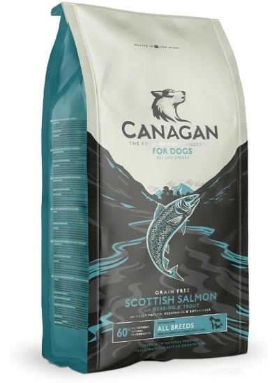 Buy Canagan Scottish Salmon for Dogs Dry Food 12kg in UAE