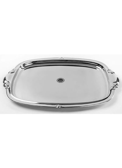 اشتري Younesteel Premium Stainless Steel Milano Tray 33 Cm X 23 Cm في مصر