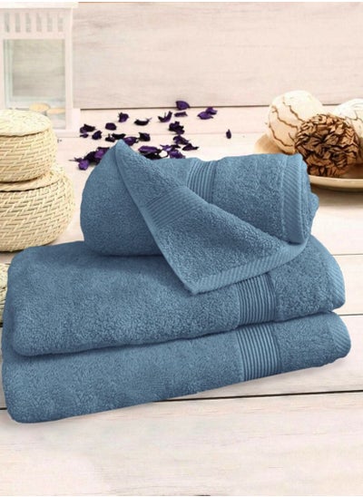 Buy Banotex Bath Towel (70 x 140 cm) - 600 GSM 100% Combed Cotton   Egyptian Cotton, Quick Drying Highly Absorbent - Thick Highly Absorbent Bath Towels - Soft Hotel Quality for Bath and Spa and Color Fast in UAE