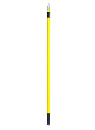 Buy Large Twist Telescopic Extension Pole Yellow and Black 1.2-2.4m in Saudi Arabia