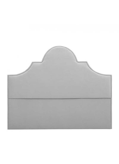 Buy H112 | Velvet headboard - Light Grey in Saudi Arabia