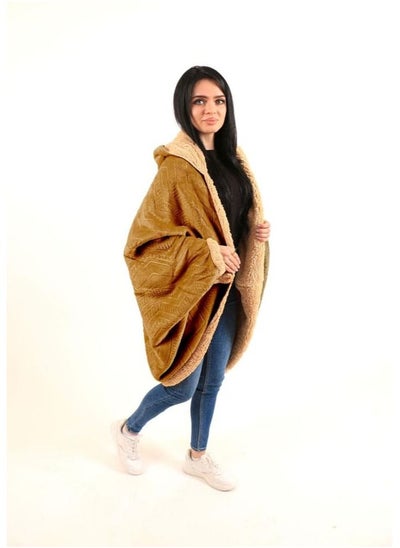 Buy Engraved Winter Fur Shawl in Saudi Arabia