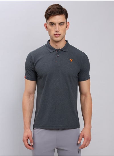 اشتري Melange Pique Polo T-Shirt في السعودية