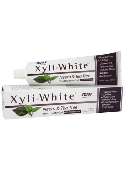 Buy Xyli White Neem & Tea Tree Toothpaste Gel With Mint Flavor 181g in Saudi Arabia