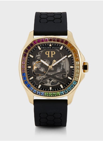 Buy Pwraa0523 Skeleton Analog Watch in UAE