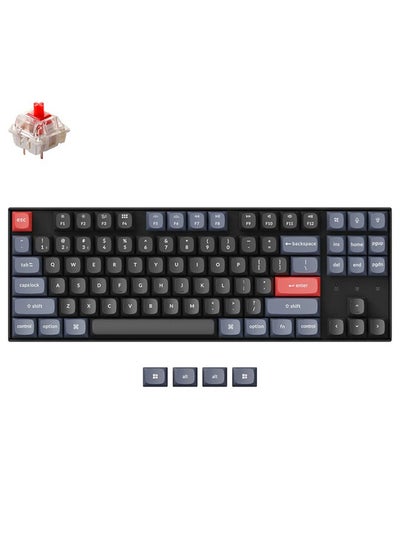 Buy K8 Pro Swappable RGB Backlight Aluminum Red Switch Keyboard in UAE