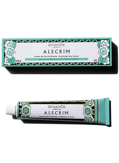 Buy Benamor Alecrim Foot Cream Foot Care Cream for Cracked Heels and Dry Skin Moisturise and Soften Hard Rough Skin and Callused Feet 90ml in UAE