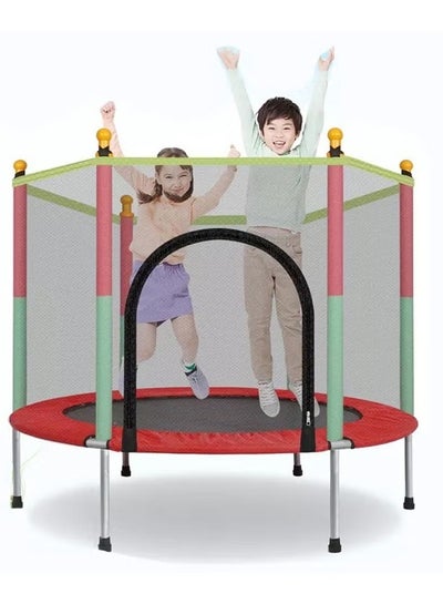 Buy trampoline for outdoor and indoor with a safe and strong mesh for a fun and safe time in Saudi Arabia