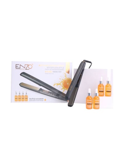 Buy Hair Iron EN-3123 Wet & Dry Straightener With 4 Hair Care Essences in Egypt