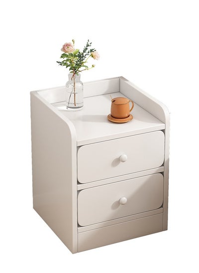 Buy European-style Light Luxury Bedside Table With Drawers 30*34*50cm in Saudi Arabia