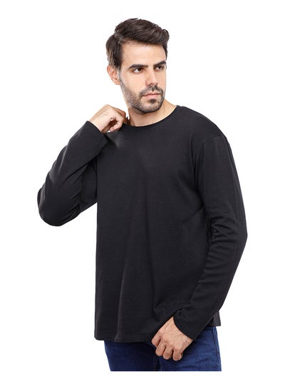 Buy Coup Turkey Basic SweatShirt For Men Color Black in Egypt
