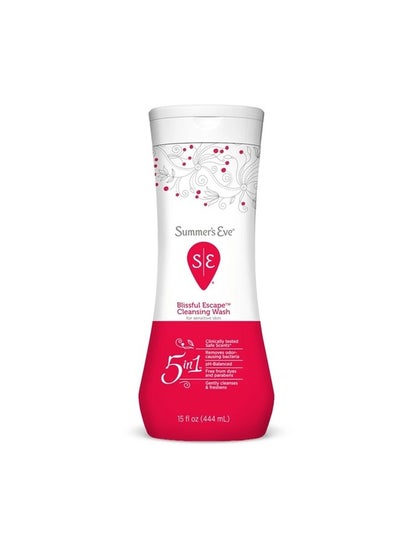 Buy Summer's Eve Refreshing Apple Intimate Wash for Sensitive Skin - 444ml in Saudi Arabia