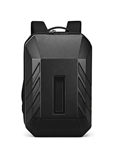 Buy Ozuko 9499L Waterproof Backpack With LED Version Optional And External USB Interface - Black in Egypt