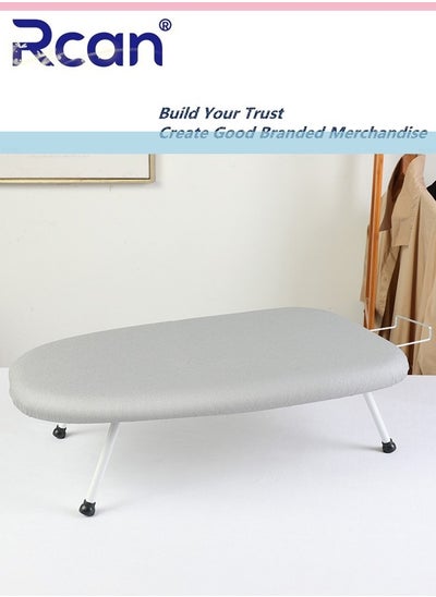 Buy Portable Household Tabletop Ironing Board with Folding Legs with Solid Steam Iron Rest For Home Dorm Small Spaces Travel Use in Saudi Arabia