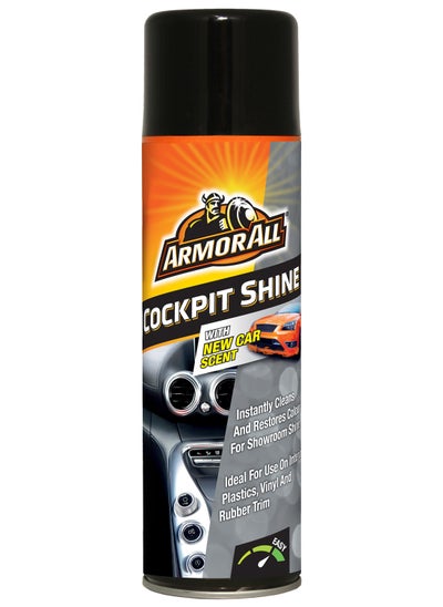 اشتري Cockpit Shine 500Ml, Instant Shine, Cleaning, And Restoration, With New Car Smell, 1 Piece في الامارات