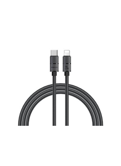 Buy Recci RS08CLPD Warrior Series 20W Fast Charging Type-C To Lightning PD Cable 1.2M in Egypt