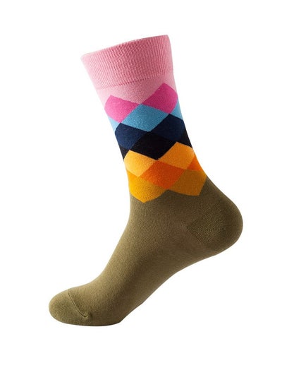 Buy Unisex Absorb Sweat and Deodorize Socks 3 Pairs High Quality Socks One Size Fits All in UAE