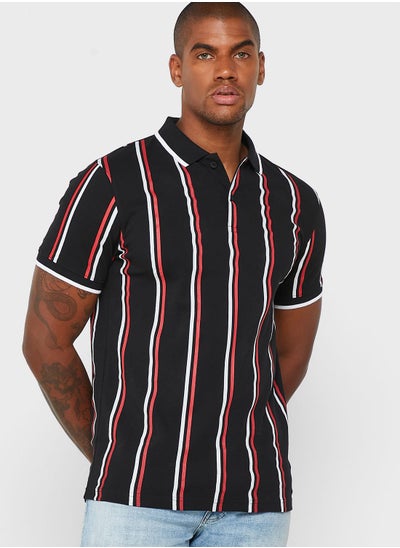 Buy Striped Polo Shirt in Saudi Arabia