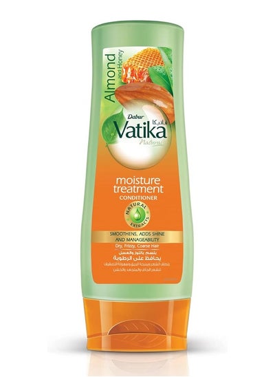 اشتري Vatika Naturals Conditioner Almond & Honey For Dry,Frizzy,Coarse Hair - 360 Ml في مصر